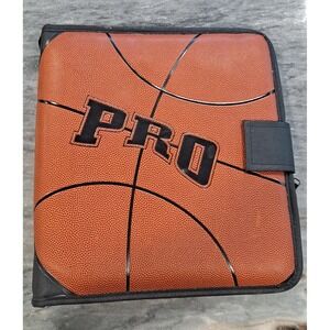 PEN-TAB Student 3 Ring Binder PRO Basketball Texture Notebook  Vintage‎ 1990's
